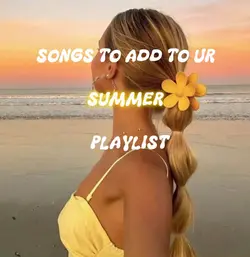 Summer playlist