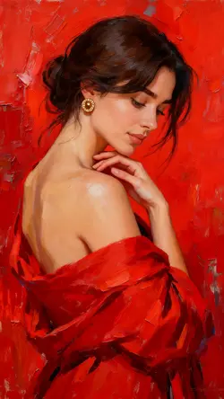 Painting of a woman