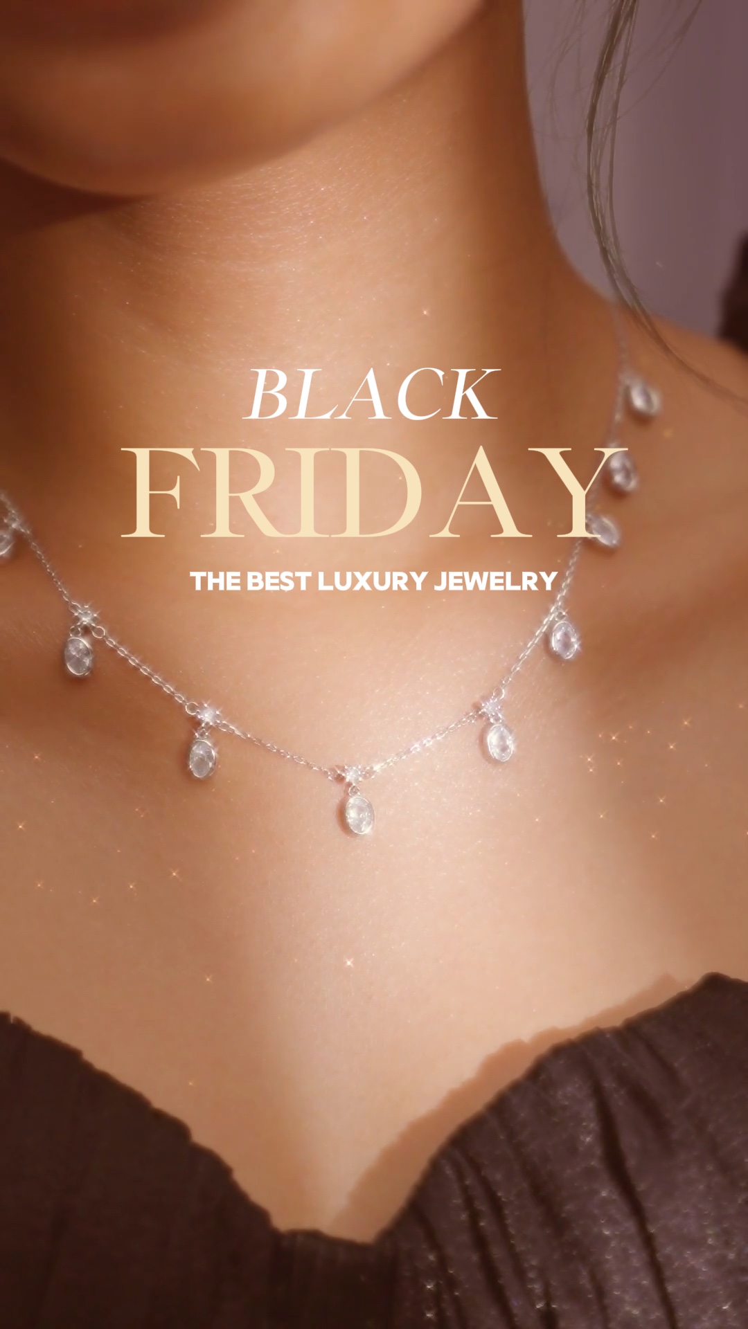 Kara Cuma Minimalist Stil Takı Ürünü TikTok Reklamları