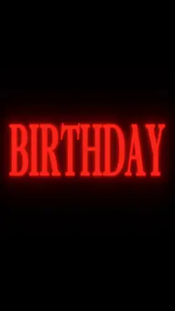 It’s my birthday 