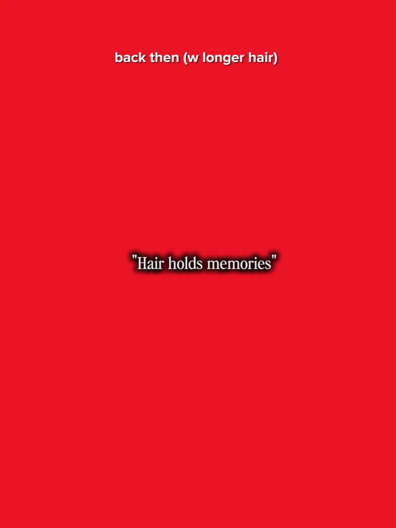 Haare halten Erinnerungen