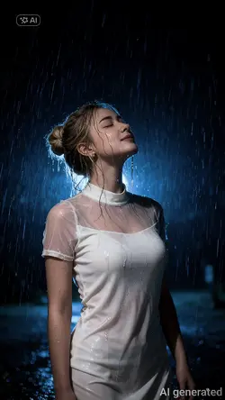 Rain Photoshoot 