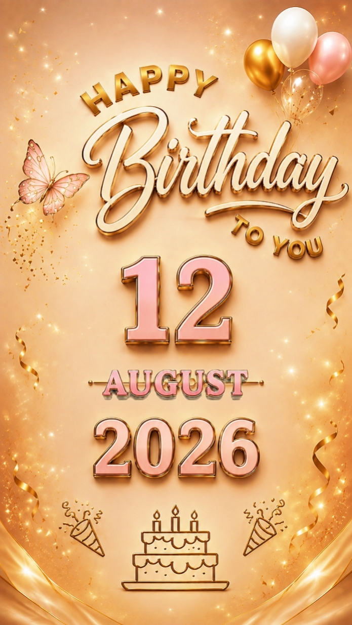 August 12th birthday