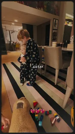 Son and daughter