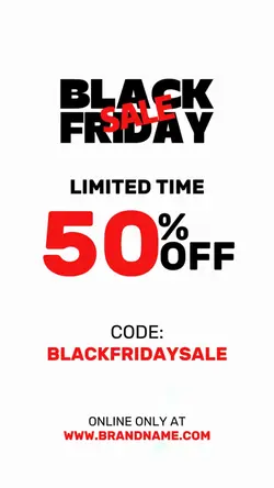 Black Friday limited