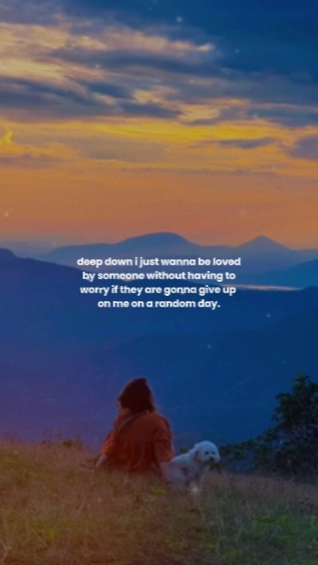 deep down