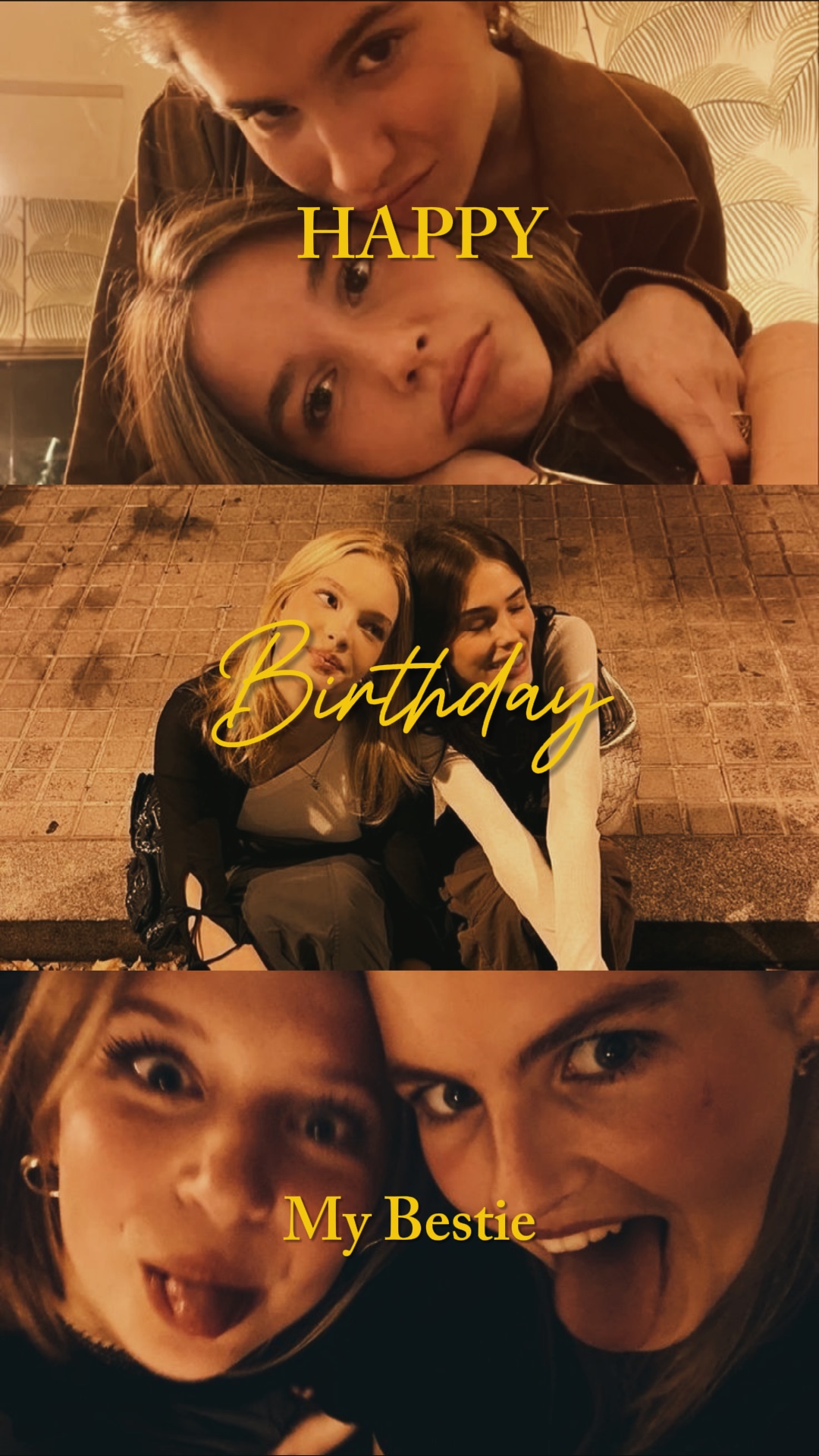 생일 축하해 bff