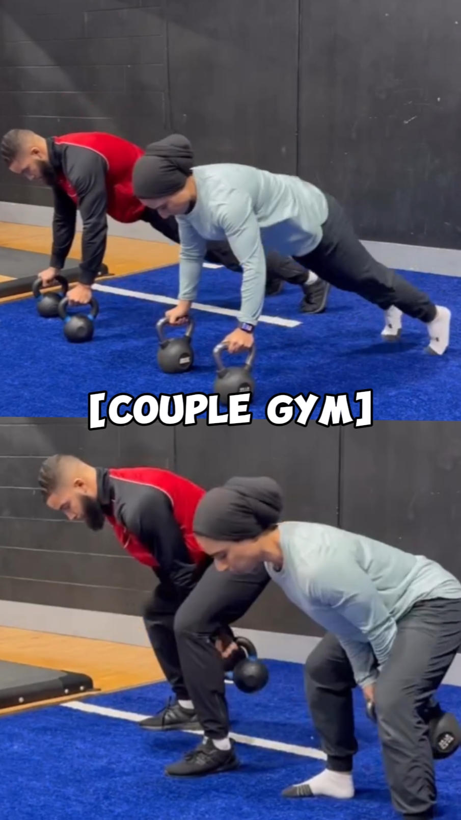 gym couple 