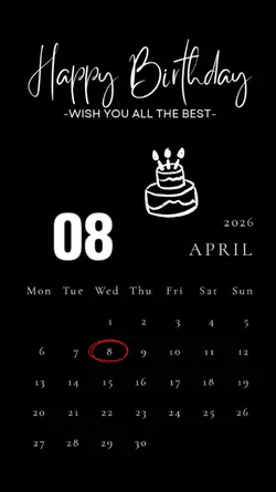 Birthday 08 April