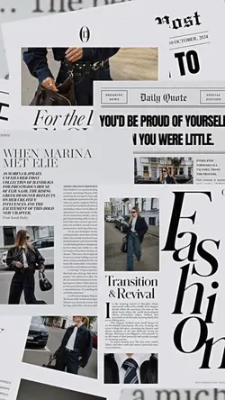 Fashion magazine 