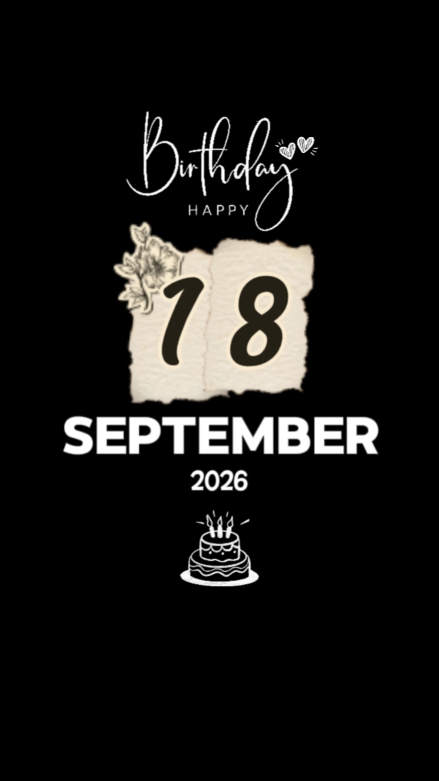 BIRTHDAY Happy18