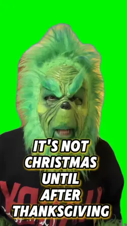 NOT Christmas yet