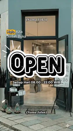 opening toko