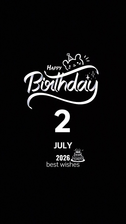Hbd 2. Juli 2026