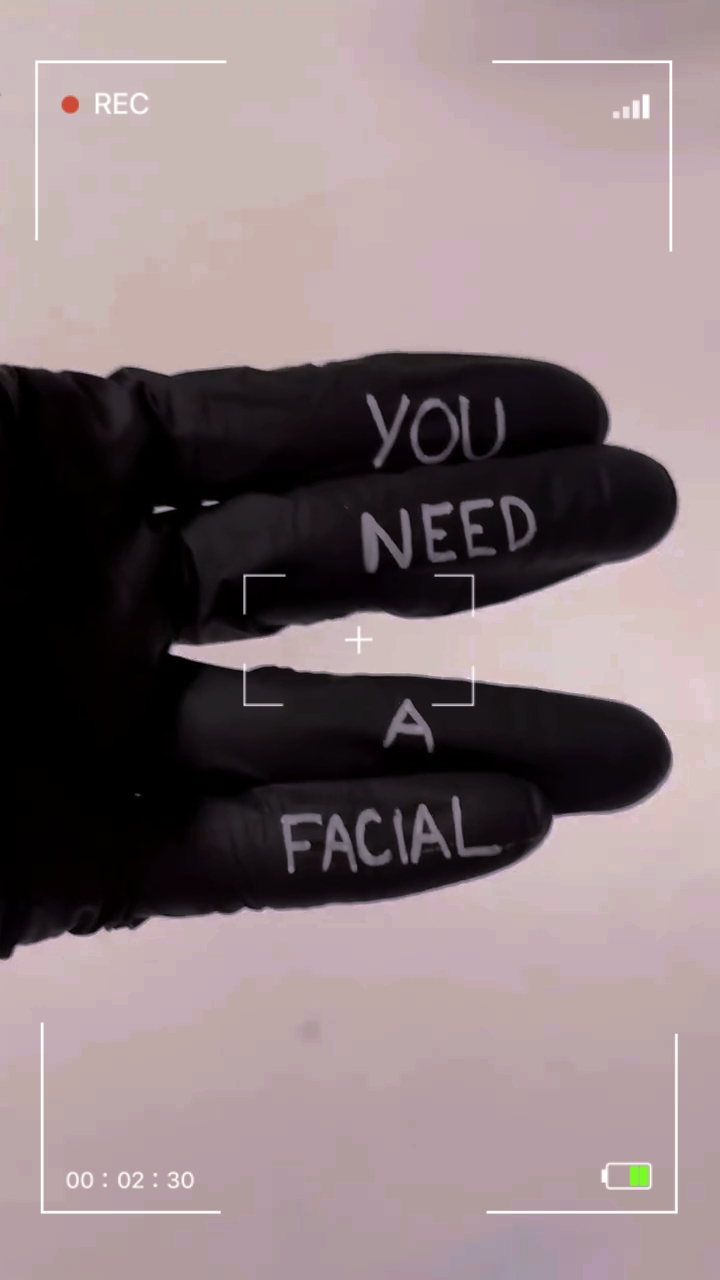 VOCÊ PRECISA DE UM FACIAL