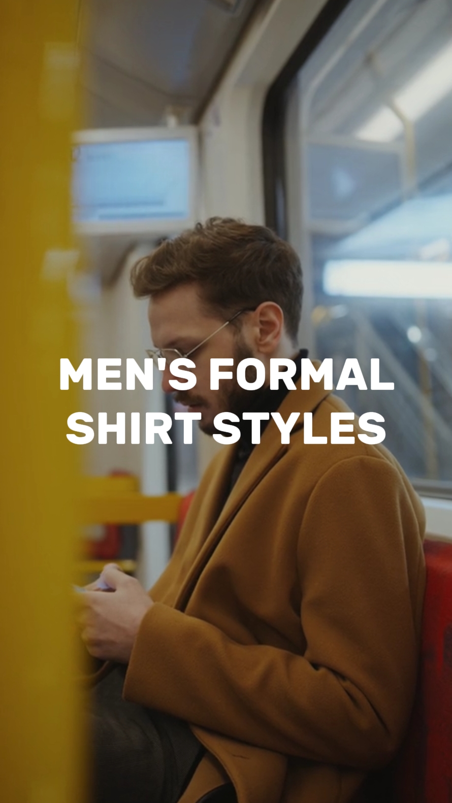 Estilo de camisa formal para hombre
