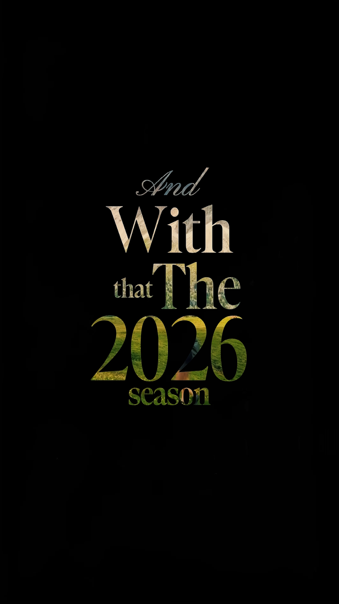 The 2026 season