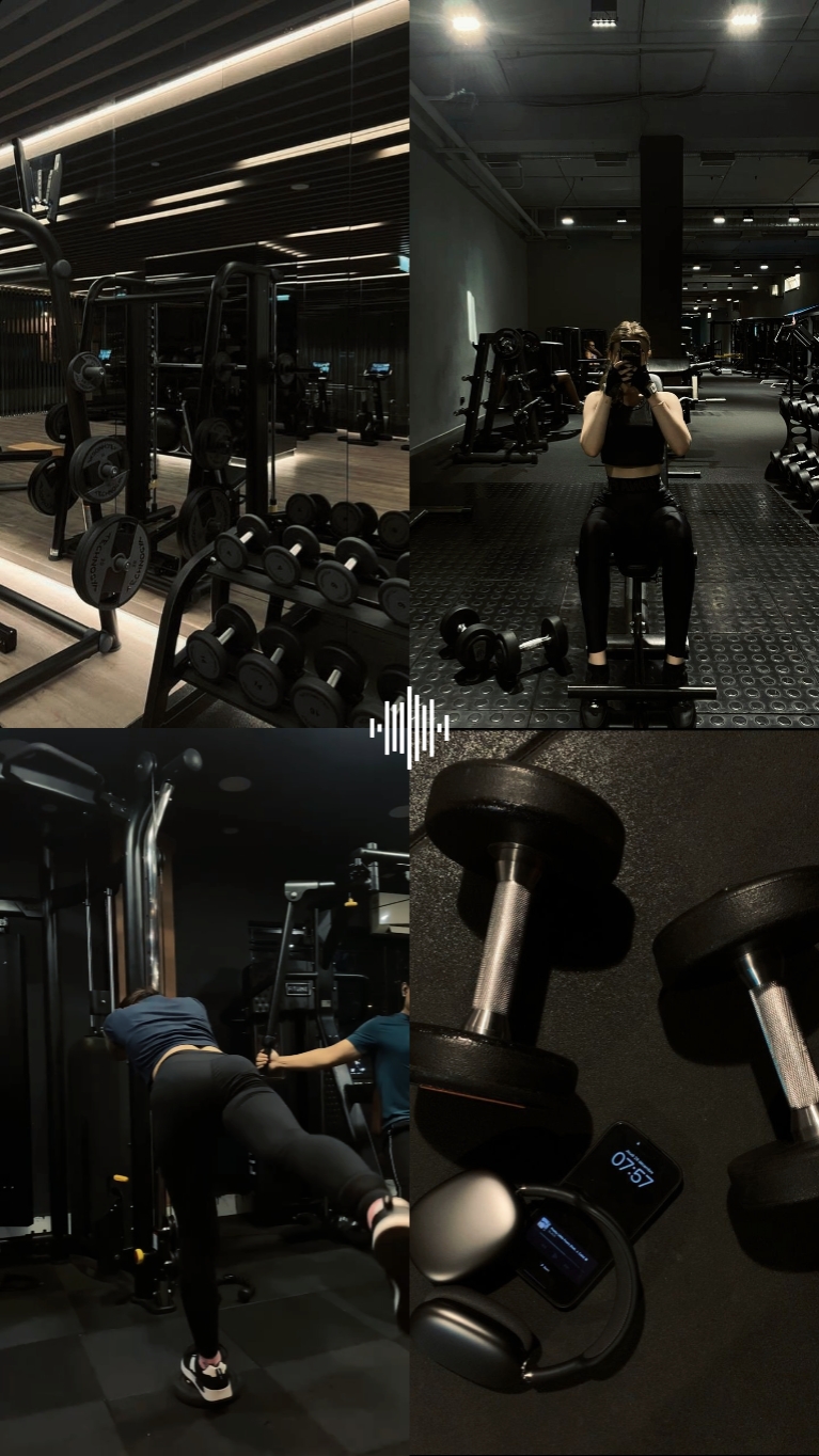 Gimnasio 4 cuadrícula