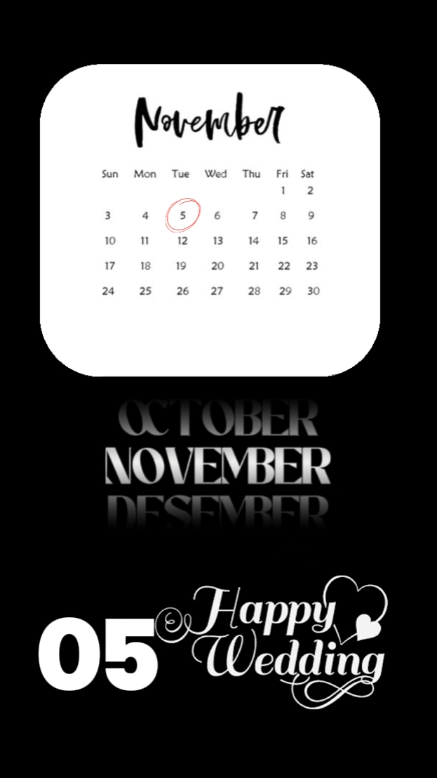 Mariage du 05 novembre