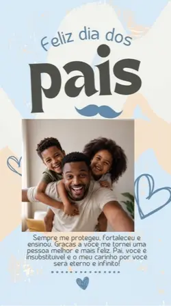 FELIZ DIA DOS PAİS 