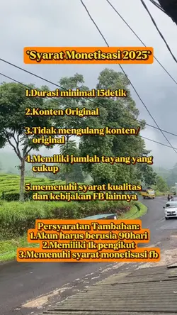 syarat monetisasi fb