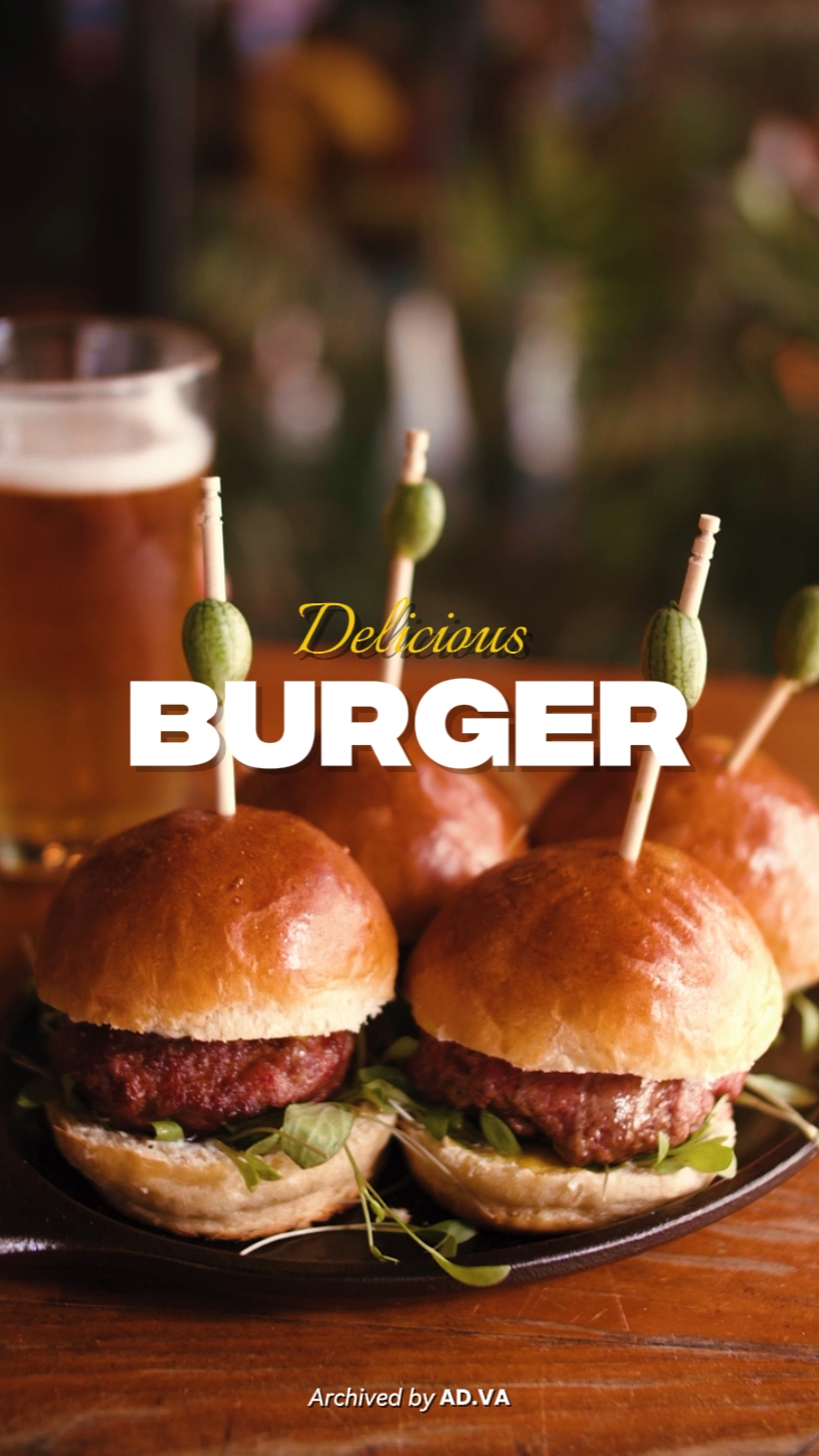 Délicieux hamburger