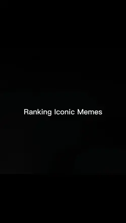 Ranking Iconic Memes