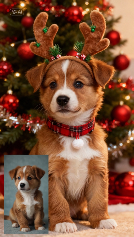 Chien de Noël