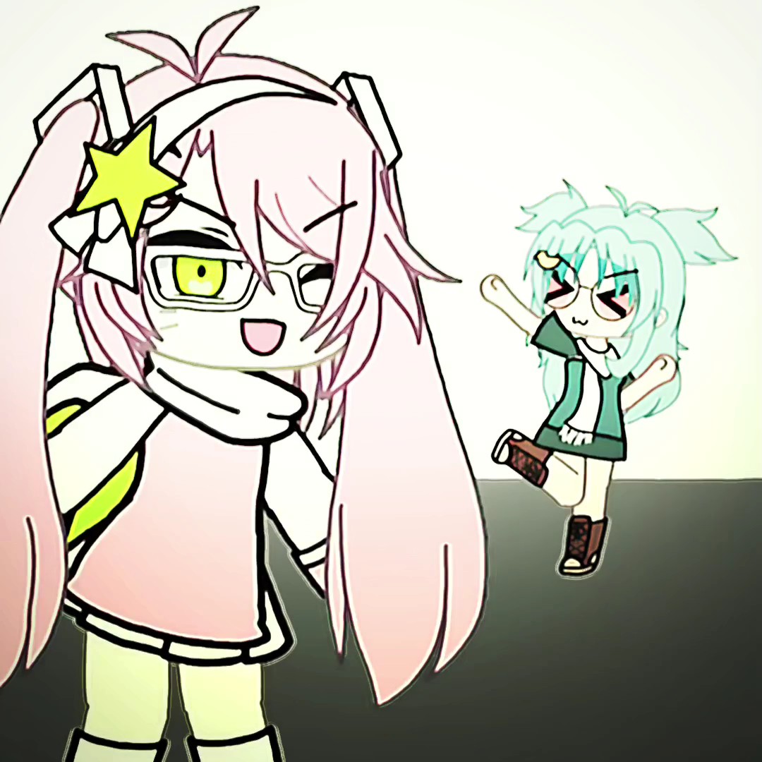 me w/ online friend!