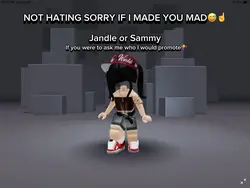 Jandle has my vote!!