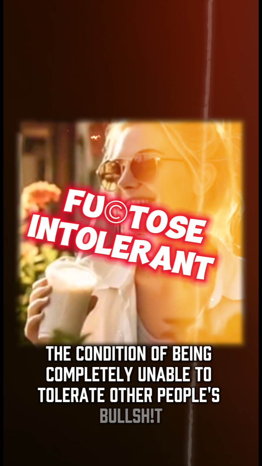 FUKTOSE INTOLÉRANT 