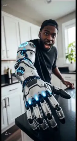 robotic arm and hand