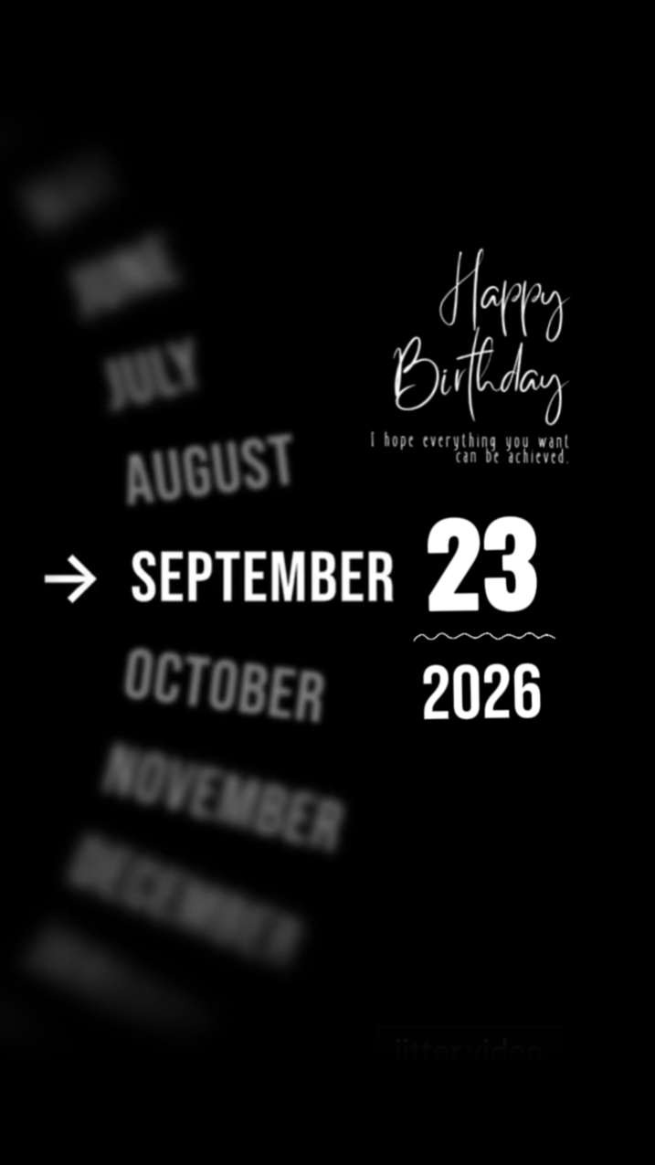 ULANG TAHUN CINTA 23 SEPTEMB