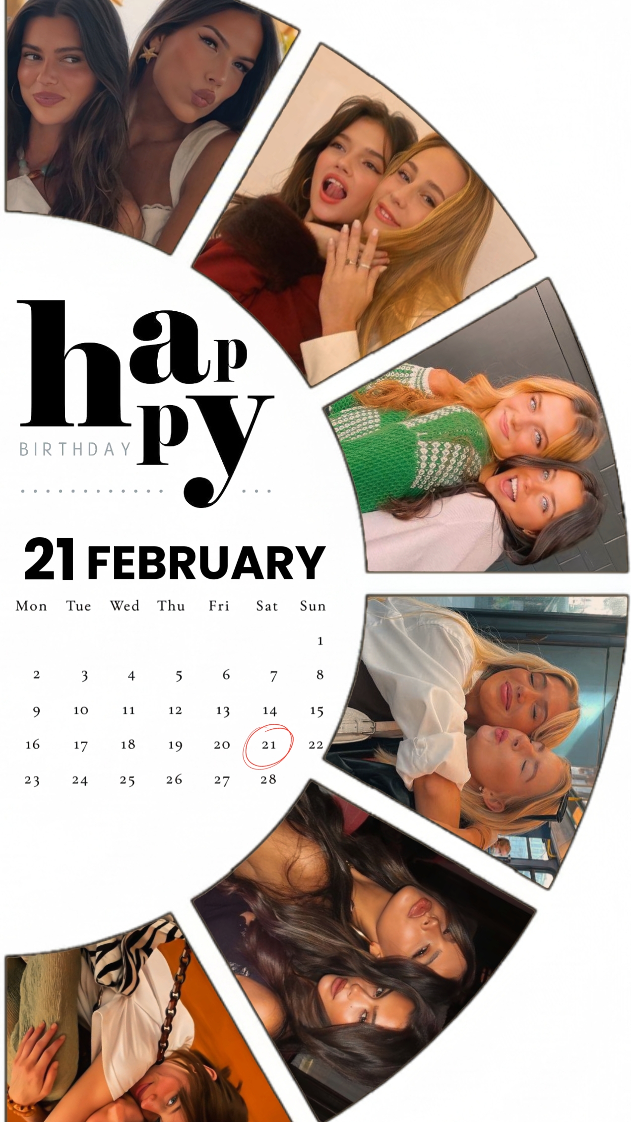 BIRTHDAY 21 FEBRUARY