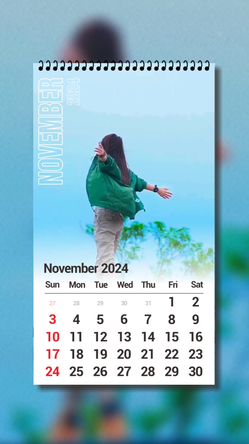 Calendario noviembre 