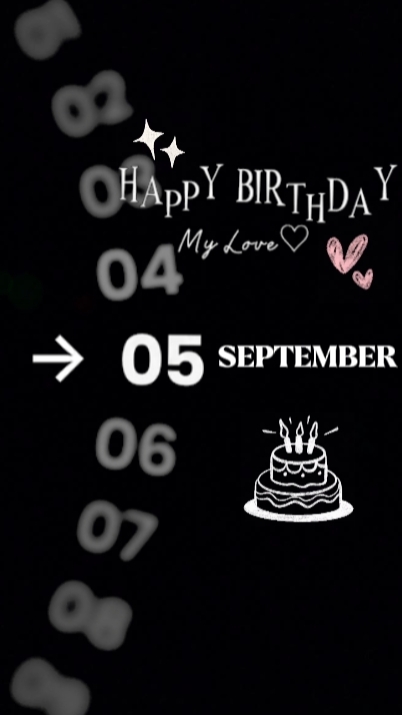 bday sister 5 septem