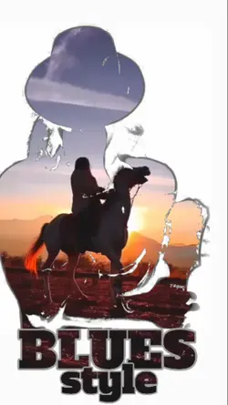 Blues Style Siluet