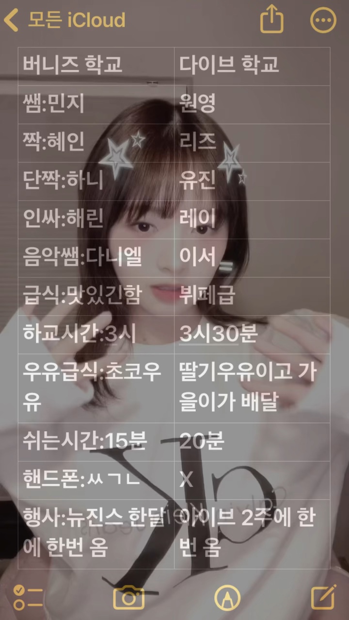 다이브 학교 vs 버니즈 학교