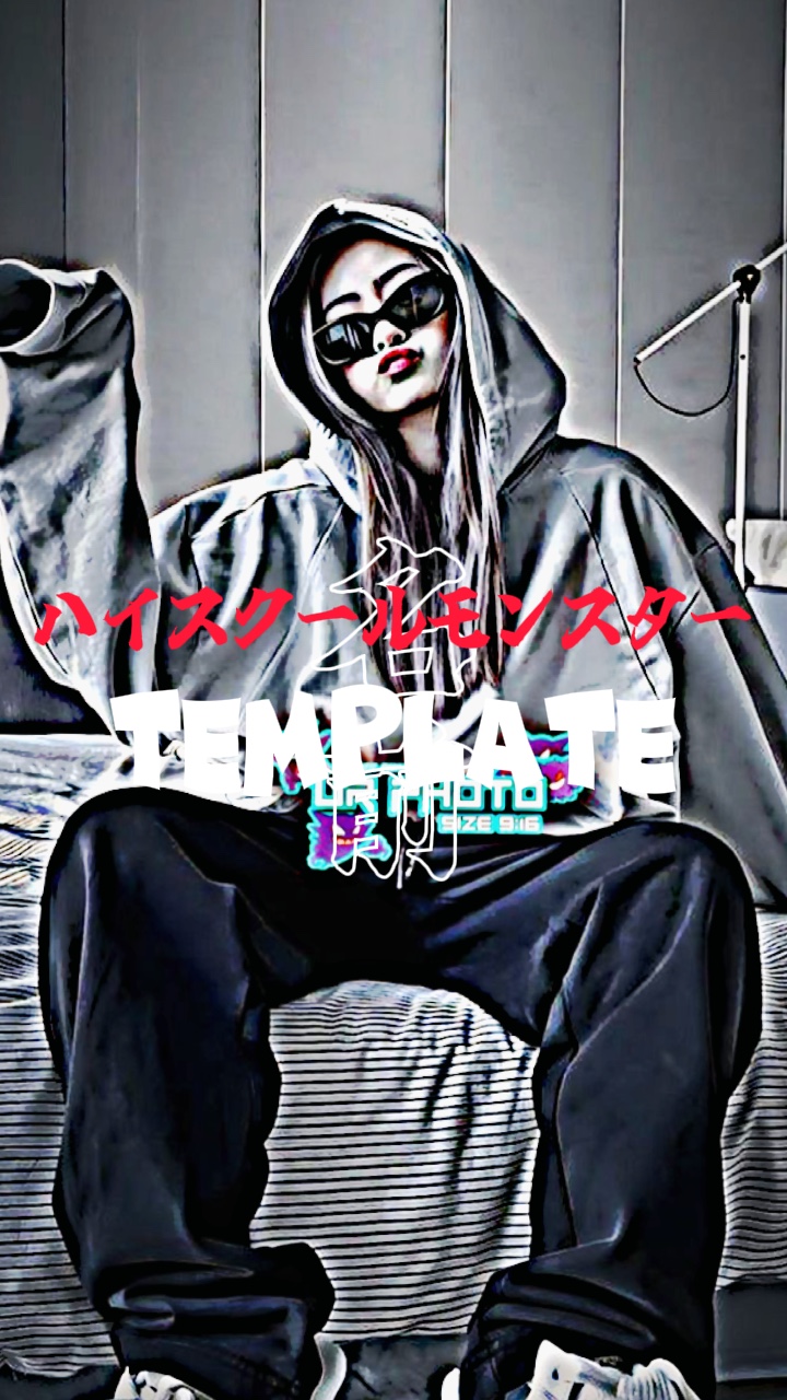 テキスト付きテンプレート!!