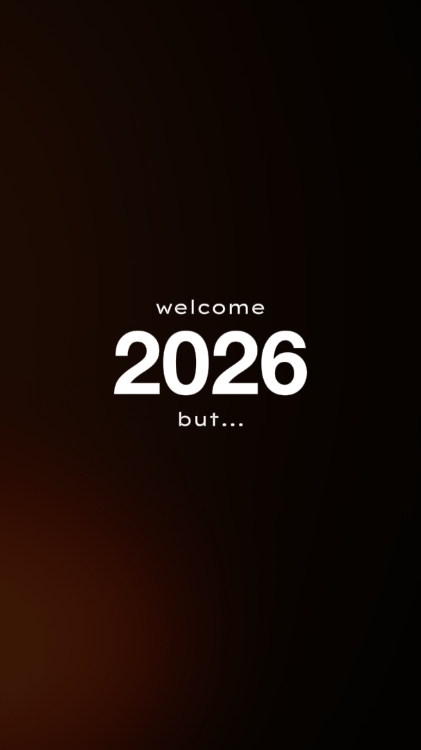Bienvenido 2026 pero... 