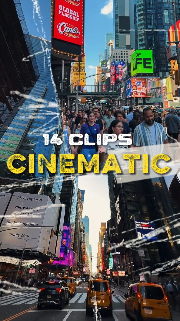 14 clips cinematográficos 