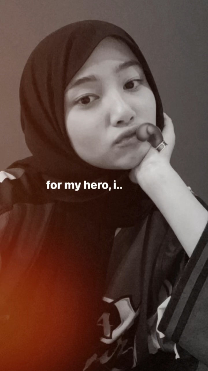 saya memilih ayah saya.