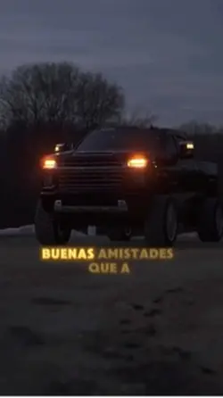 Buenas amistades.