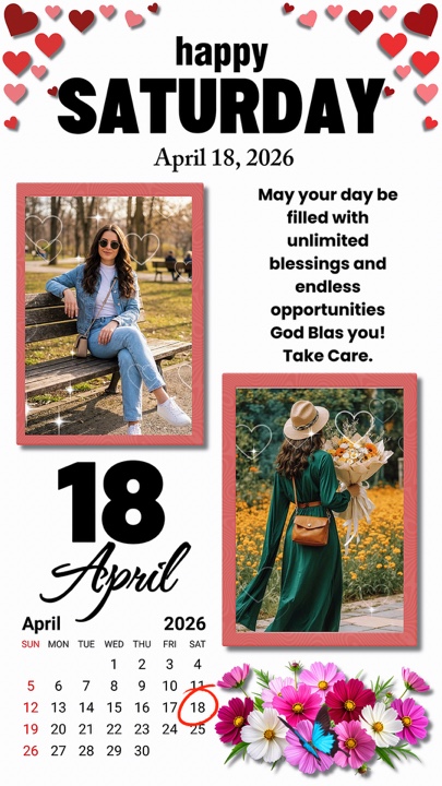 Saturday 18th April 