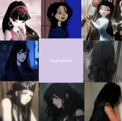 Black hair <3