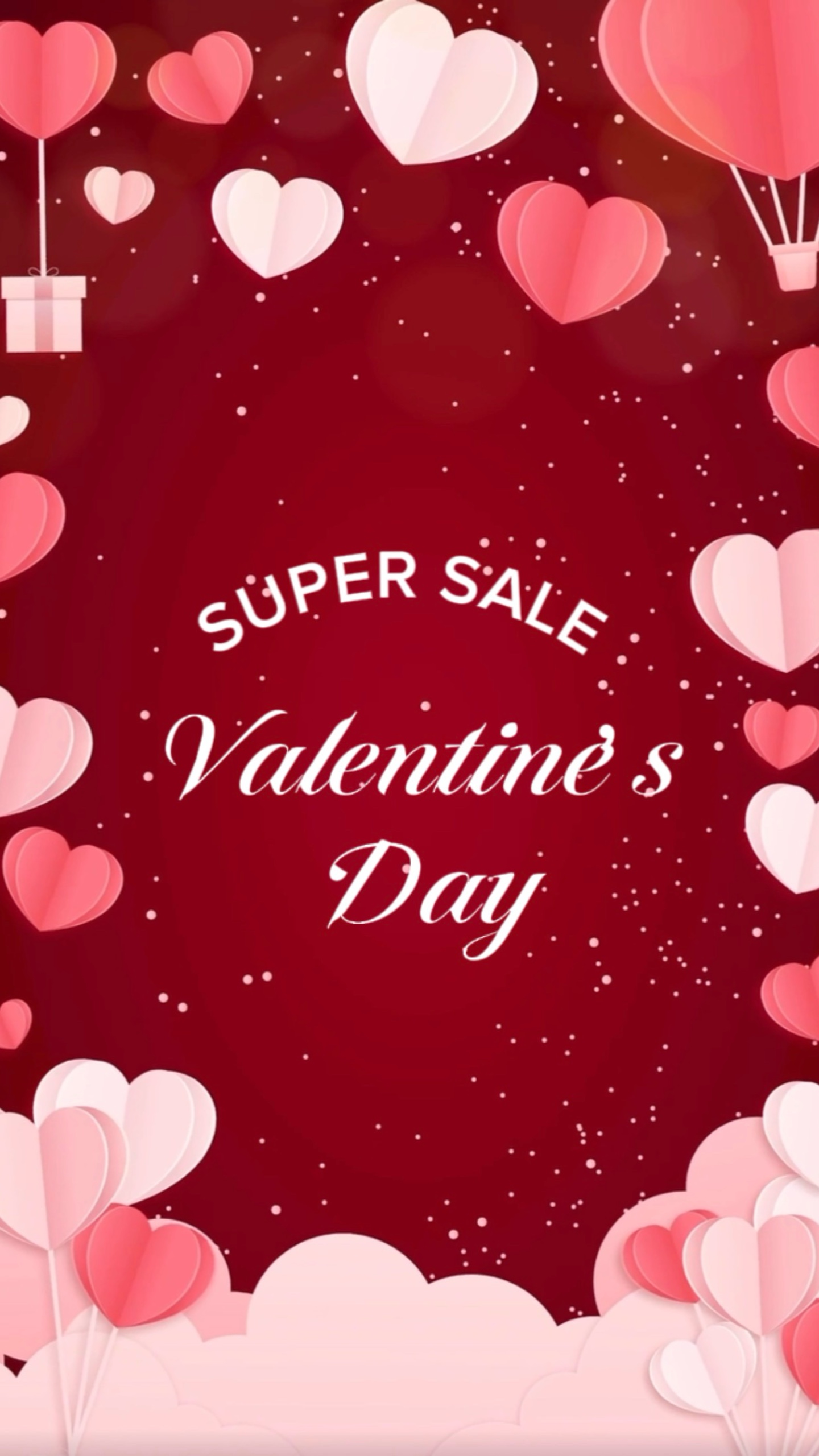Venta del Día de San Valentín