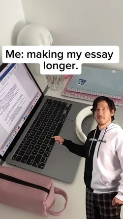Me making my essay