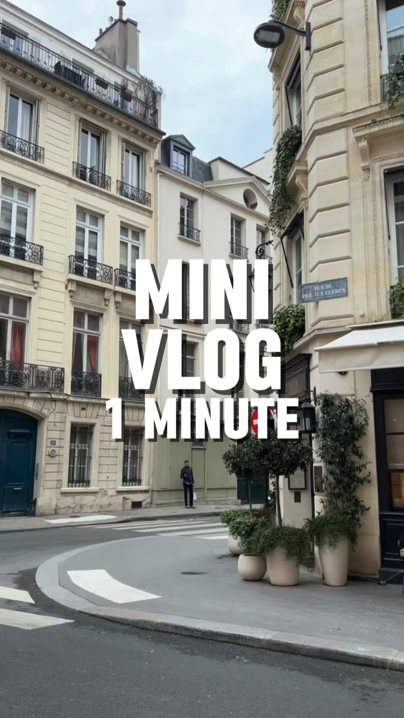 1minute vlog 