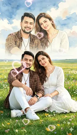 Couple estetik AI