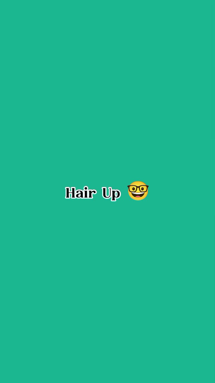 Haare hoch 